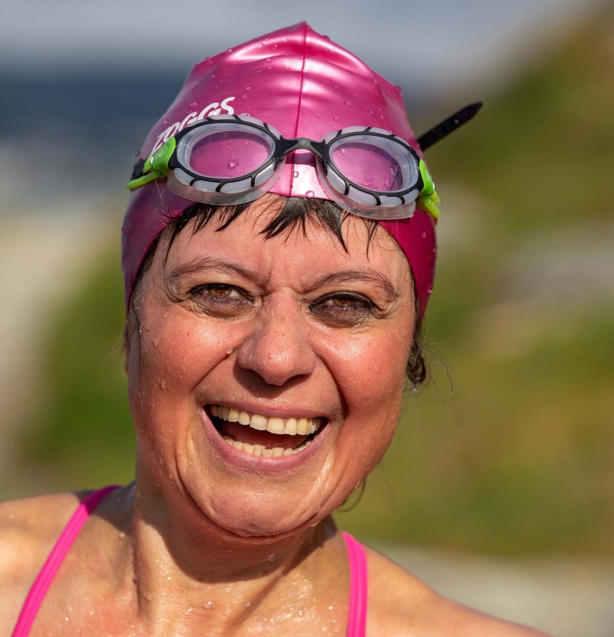 Dagmar Dahl representerer Bodø Svømmeklubb i Open Water NM
